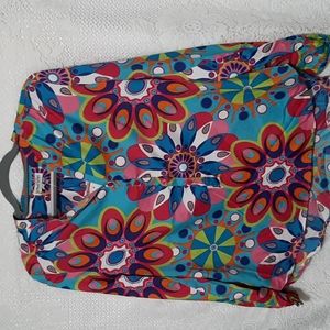 buckhead betties Retro long sleeved button front blouse women's size S.